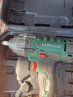 Rázový utahovák Parkside + aku baterie 20V/8Ah - 2
