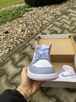 Jordan 1 Mid Fialová Indigo Haze, velikost 43 - 2