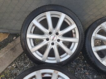 18'' Alu kola platin = 5x112 + zimní pneu 225/40 - 2