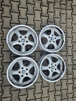 5x120 17 8J ET30 tuningová limcová alu kola BMW - 2