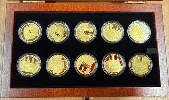 ČNB zlatá sada 10ks Městské památkové rezervace - 2