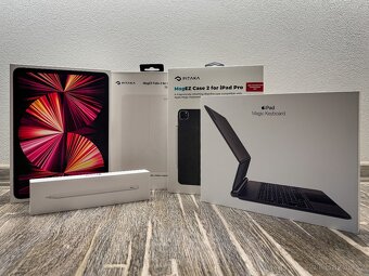 iPad Pro M1 256GB Wifi+Cellular, Magic keyboard, Apple Penci - 2