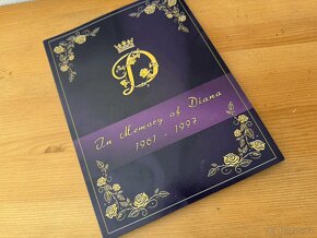 Sada sběratelských pamětních mincí Diana - 2