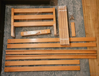 Postel 90/200 z masivního buku - 2