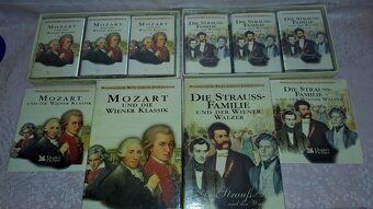 Audio kazety Mozart a rodina Strauss - 2
