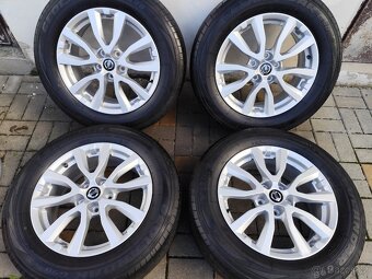 ALU 5x114.3 r17 NISSAN + 225/65/17 - PĚKNÁ SADA - 2