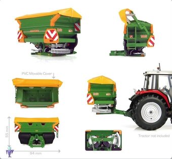 ROZMETADLO SYPKÝCH HNOJIV AMAZONE MĚŘÍTKO 1:32 - 2