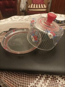 Stará ručně malovaná dóza na cukroví - 2