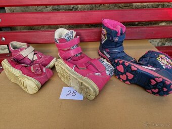 Zimní dívčí boty vel. 28 - 2