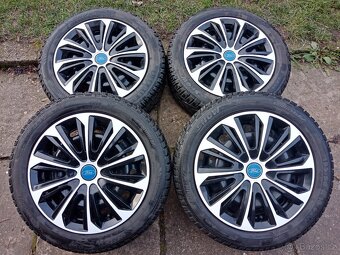 Zimní kola 15 4x108 pneu 99% FORD MAZDA - dobírka možná - 2