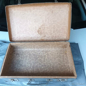 retro kufr +kufr od vrtačky + přepravky - 2