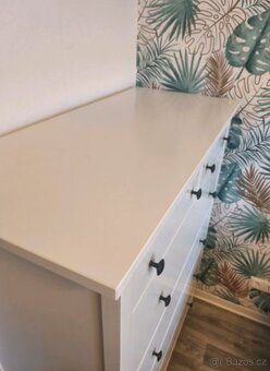 KOMODA IKEA HEMNES BÍLÉ MOŘIDLO - 2