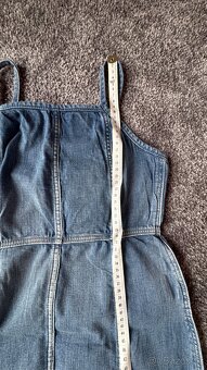 H&M džiínové šaty 134 nové - 2