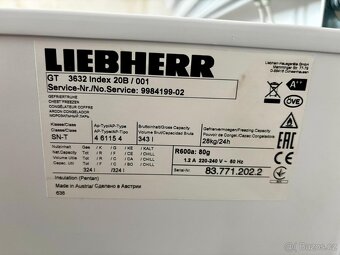 Pultový mrazák Liebherr - 2