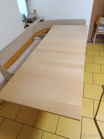 Jídelní stůl IKEA Bjursta rozkládací 140/220x85 - 2