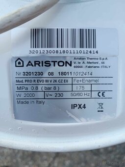 Bojler Ariston 80 - 2
