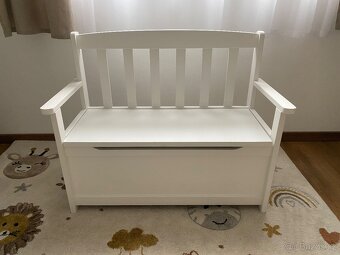 Detska ulozna lavice - truhla ikea - 2
