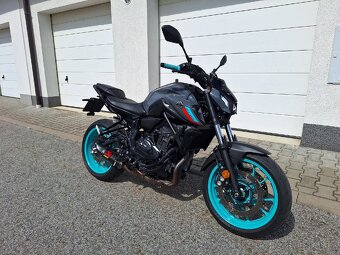 Yamaha mt07 v tp 35kw ,jinak plně otevřená - 2