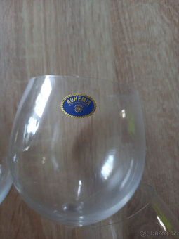 4 x číše Bohemia Crystal - 2