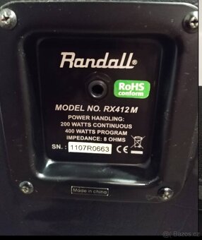 Laney 300 a Randal reprobox - 2
