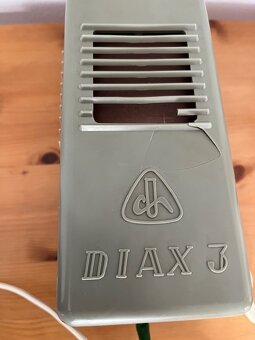 Stará promítačka Diax 3, rok 1970 - 2
