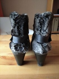 Dámské zimní boty obuv Jana fashion 5 1/2 38,5 G - 2