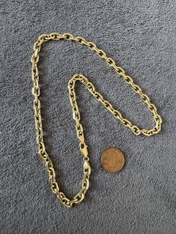 Zlato, zlatý řetízek, zlato, řetěz anker 100,5g NOVÉ - 2