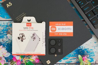 Kovová krytka na zadní fotoaparát Xiaomi, Redmi, Poco - 2
