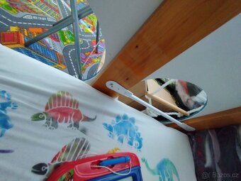 Dětská dvoupatrová postel ve tvaru lodi Polárka - 2