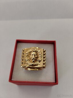Zlatý pánský prsten - 2