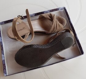 Nové Dámské Sandály Minelli Pravá kůže vel. 37 - 2