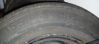 Letní pneu s disky R13 - 2