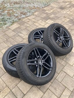Atraktivní zimní alu sada Bmw, VW T5, pneu Pirelli, 5x120 - 2