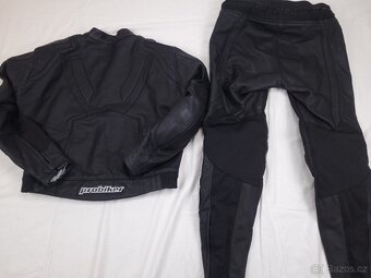 Probiker PRX Black pánska kožená moto kombinéza 58 3XL - 2