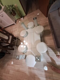 Konferenční stolek, Imitace kůže. - 2