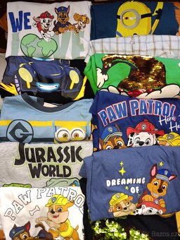 Tričko,mikiny, bunda 110/116 - 2