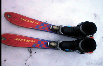 DĚTSKÉ LYŽE 80 cm + boty 26 - 2