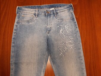 Dívčí džíny H&M, vel. 164 - 2