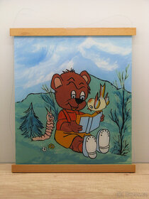 Dětské obrázky na zeď 2 ks - 2