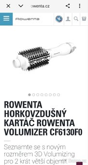 Horkovzdušný kartáč Rowenta - 2