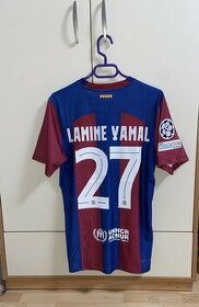 Dres Lamine Yamal, FC Barcelona, player edition, s 23/24, - 2
