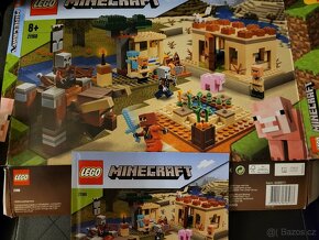 Lego minecraft 21160 návod a krabice a 21172 - 2