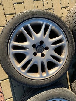 Sada hliníkových (ALU) kol (DISKŮ) R17 VOLVO, letní pneu - 2