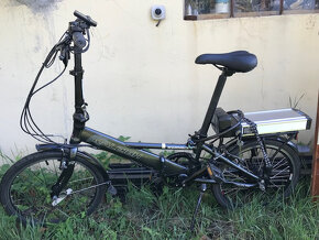 skládací kolo Raleigh, Anglie předělané na elektrokolo - 2