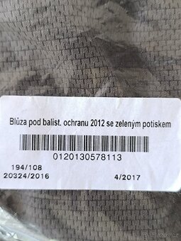 Blůza pod balistickou ochranu - 2