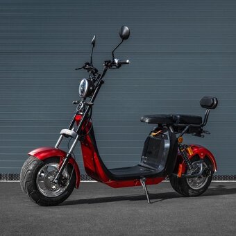 Elektro koloběžka Leramotors C2, 2000W, červená - 2