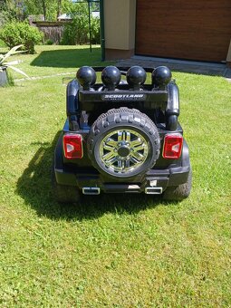 Elektronické auto jeep - 2