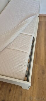 Rostoucí postel IKEA vč. rostoucí matrace a chrániče - 2