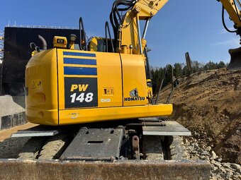 Komatsu PW 148-10 Engcon,3D nivelace - 2