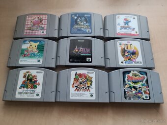 Nintendo 64, hry 9ks + príslušenstvo - 2